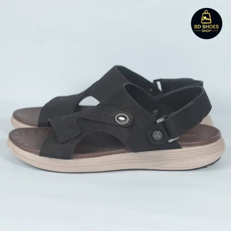 BD Brand Sandal(পেছনে বেল্ট) কালো