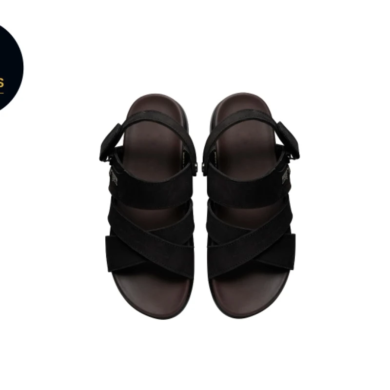 BD Brand Sandal(পেছনে বেল্ট) কালো